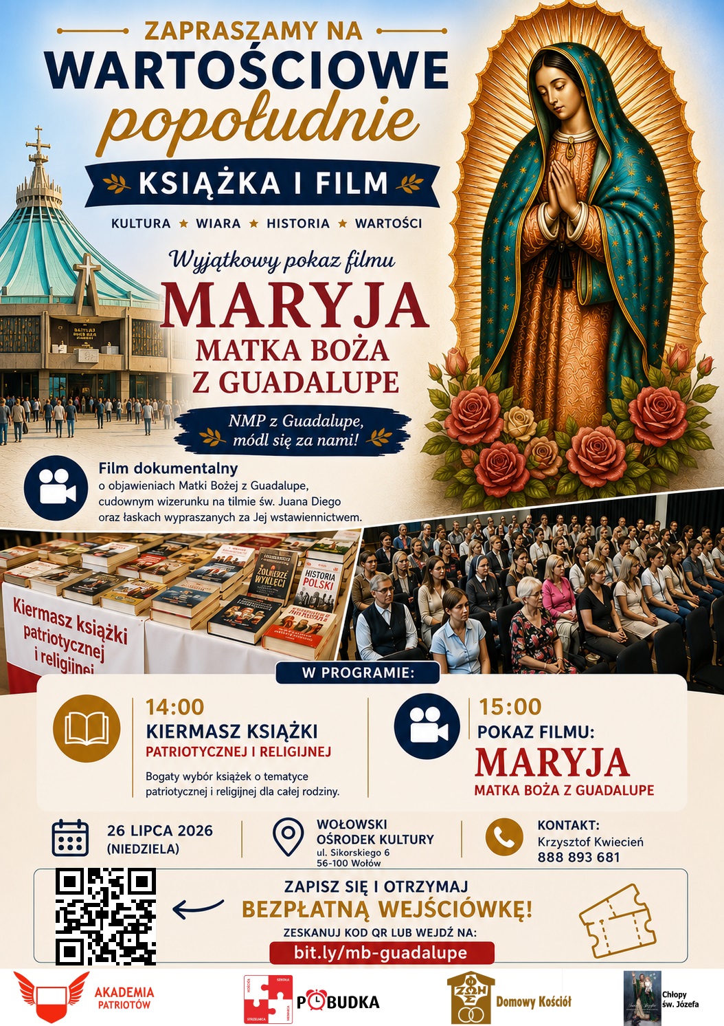 Plakat filmu o św. Józefie